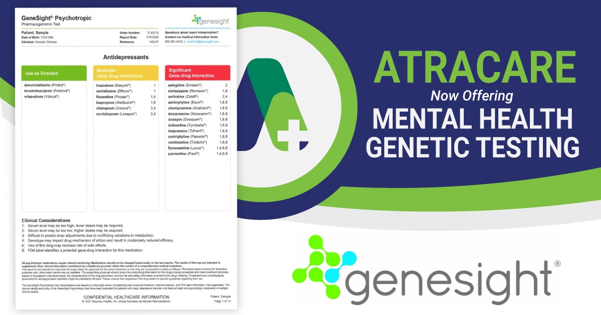 Genesight mental health evaluation